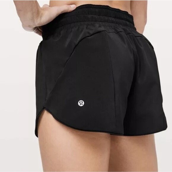 Lululemon Choose A Side 3” Shorts Women’s 6 Reversible Heather Luxe Multi Black - Picture 3 of 16